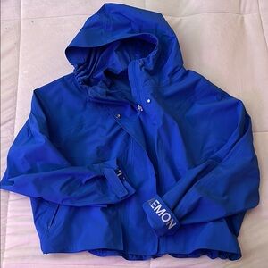 Lululemon Vibrant Blue Hooded Jacket
